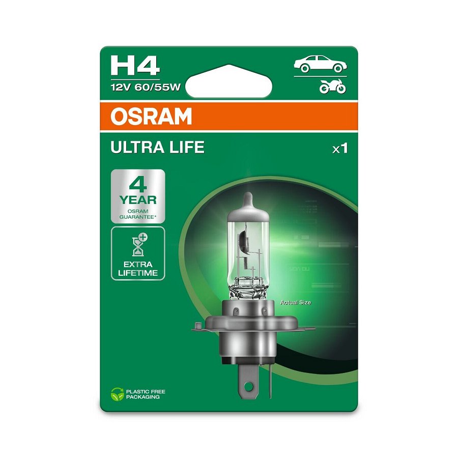 1 Ampoule H4 Osram Ultra Life