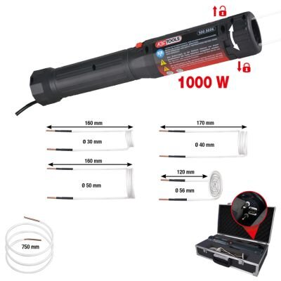 Coffret Pistolet À Chaleur Par Induction 1100 W, Ks Tools 6 Pièces
