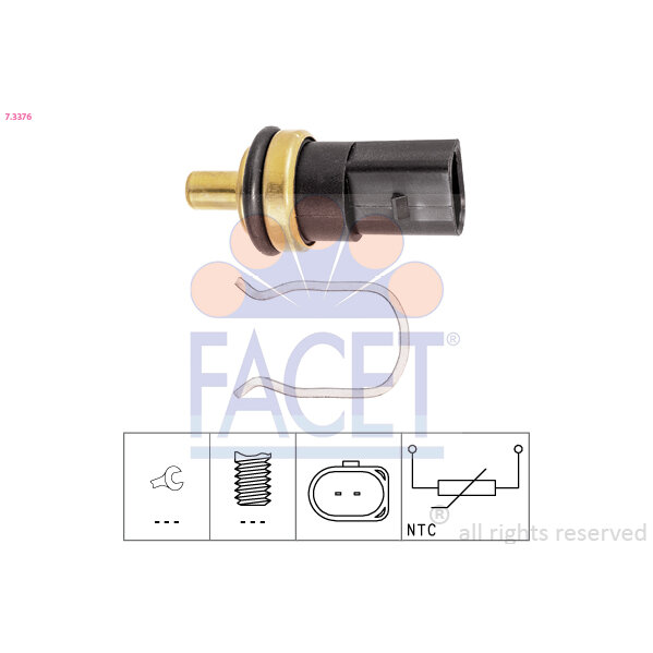 Sonde De Température Du Carburant Facet 7.3376