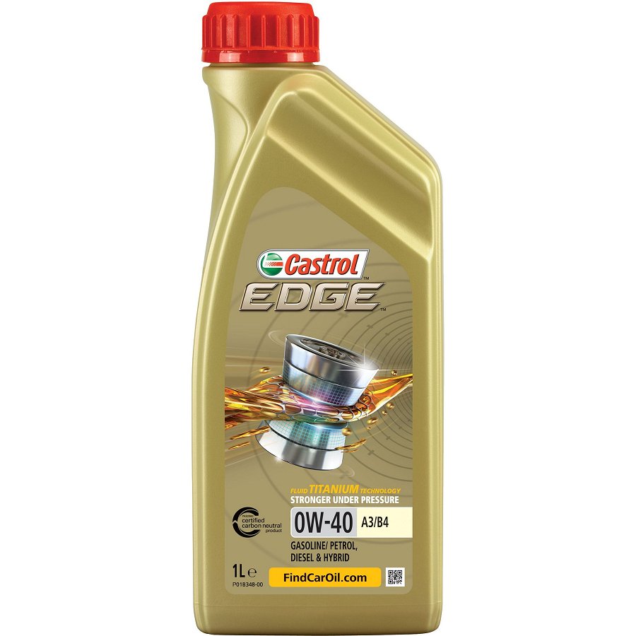 Huile Moteur Castrol Edge 0w40 A3/b4 1l