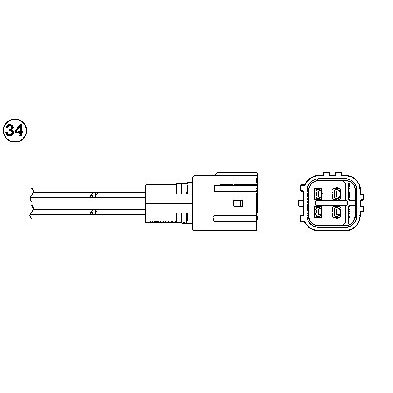 Sonde Lambda Ngk Référence 1839