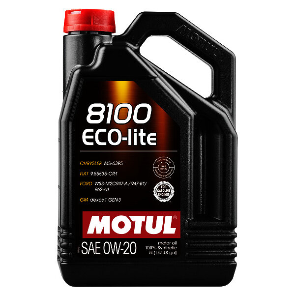 Huile Moteur Motul Eco-lite 0w20 Essence 5 L