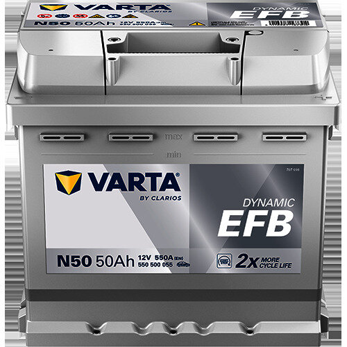 Batterie Varta N50 Blue Efb 50 Ah - 550 A