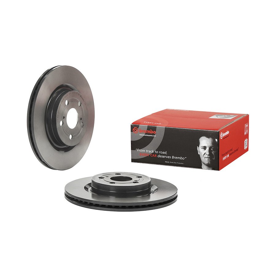 2 Disques De Freins Brembo 09.e531.11