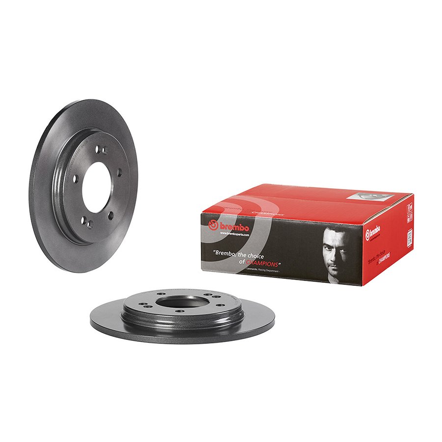 2 Disques De Frein Brembo 08.e535.11