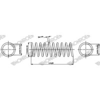 Ressort de suspension MONROE SP4960
