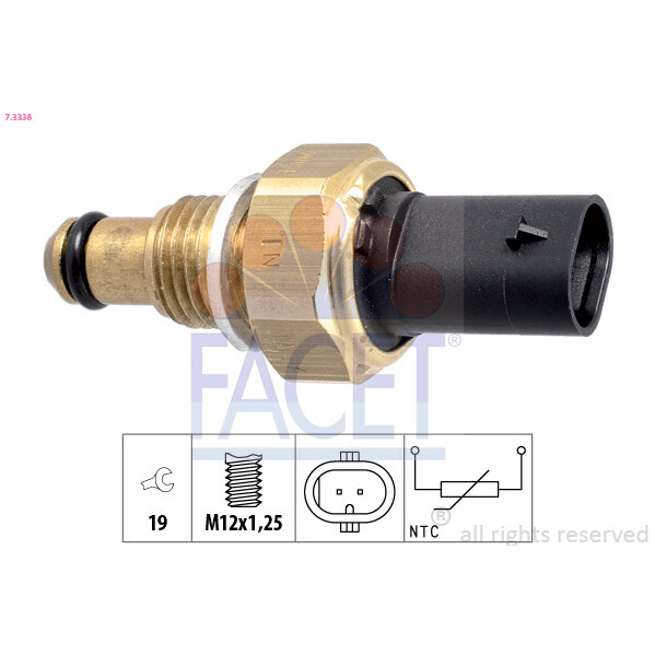 Sonde De Température Du Carburant Facet 7.3338