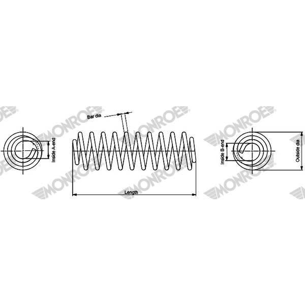 Sp4727 Ressort De Suspension