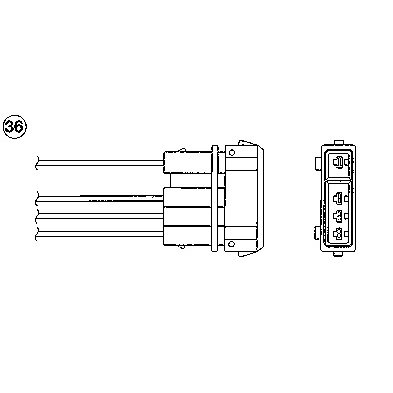 Sonde Lambda Ngk Référence 183
