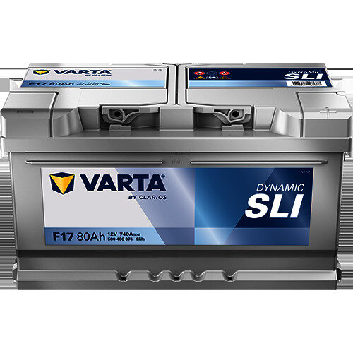 Batterie Varta F17 Blue Sli 80 Ah - 740 A