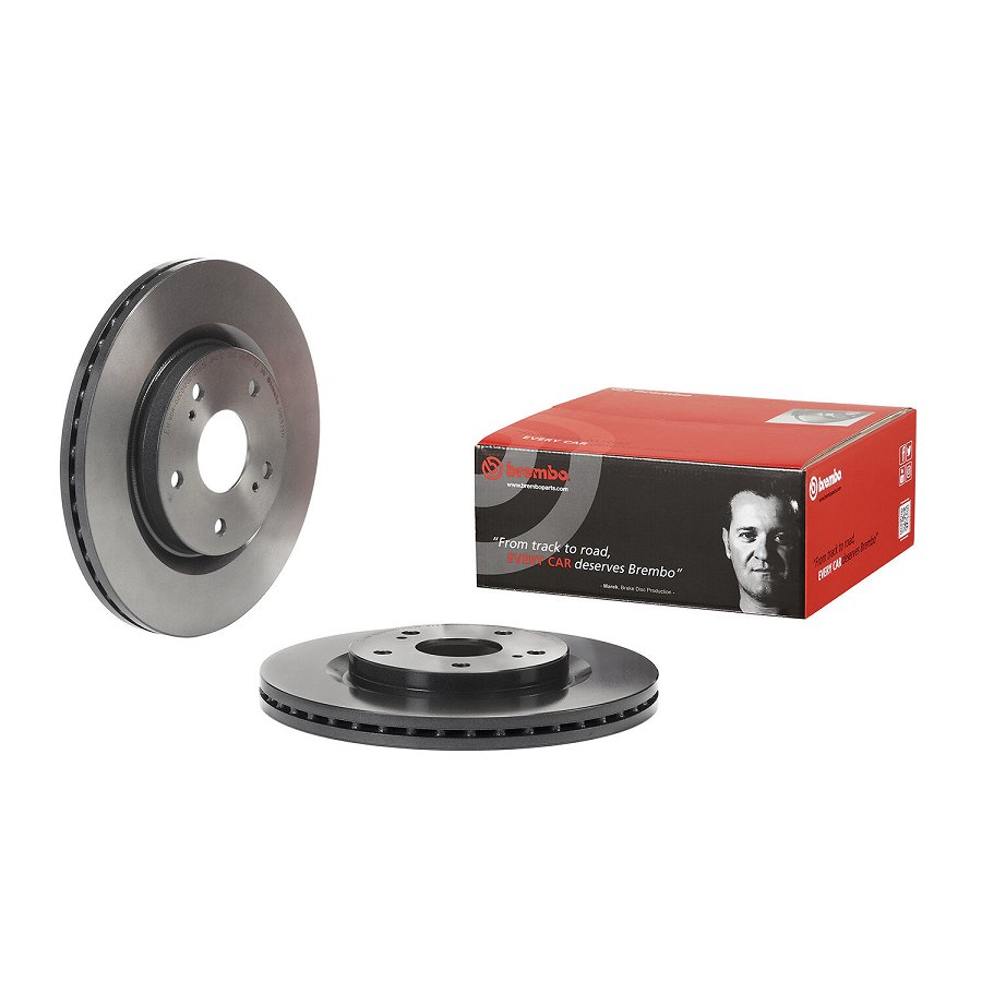 2 Disques De Freins Brembo 09.e533.11
