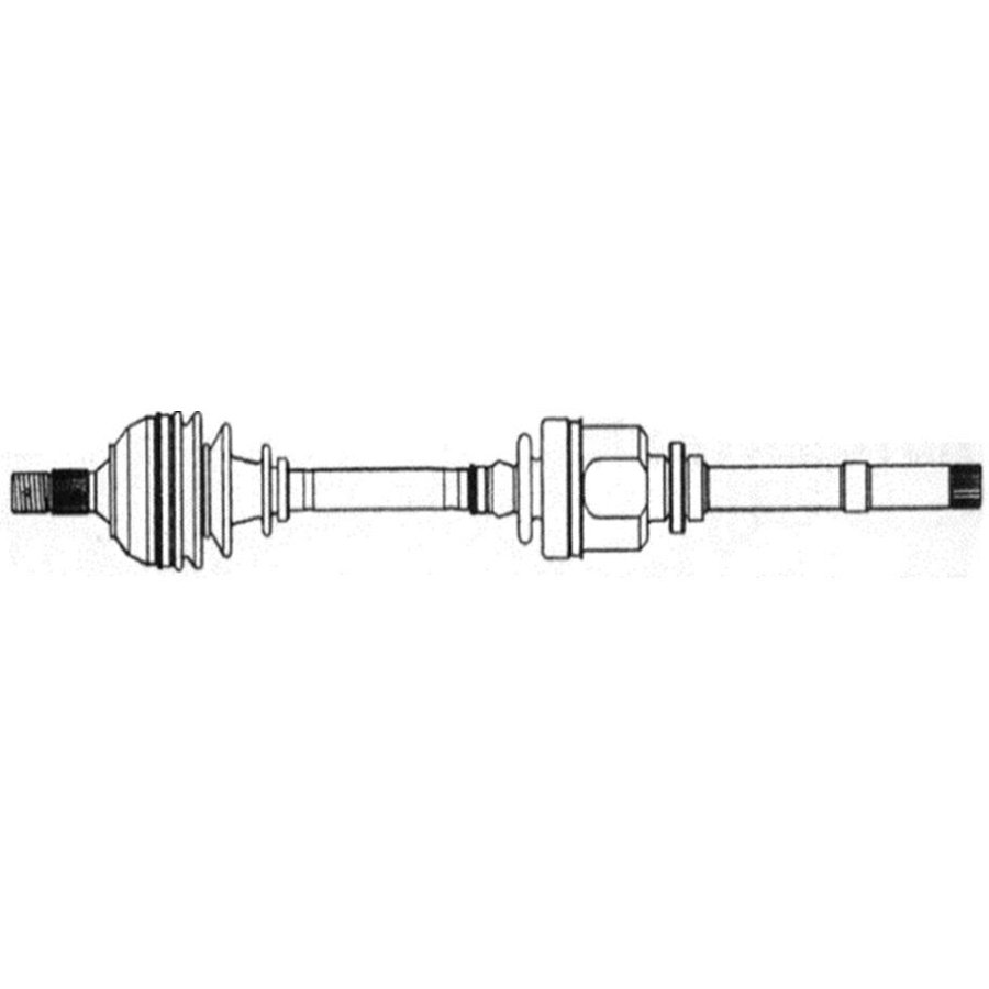 Transmission Cevam 7644 - Droite (côté Passager)