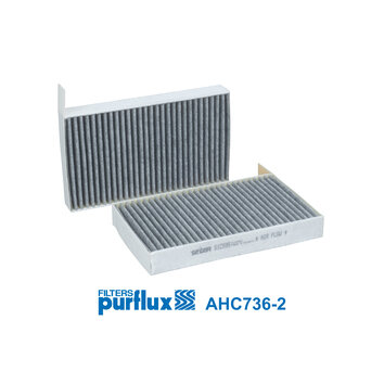 Filtre D'habitacle Charbon Actif Purflux Ahc736-2