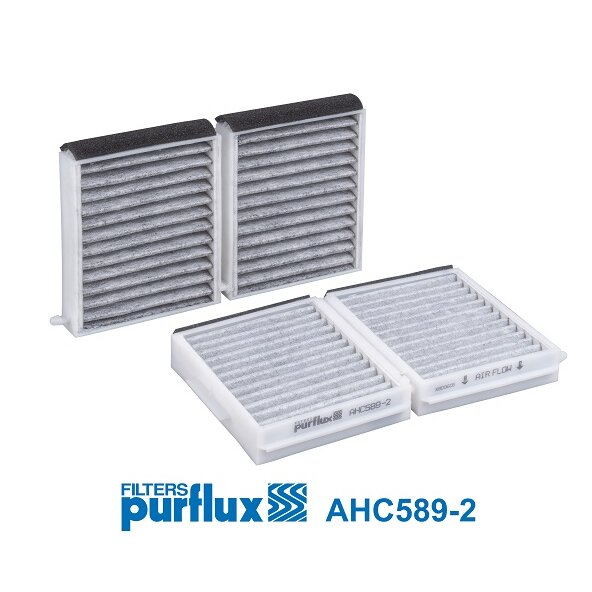 Filtre D'habitacle Charbon Actif Purflux Ahc589-2
