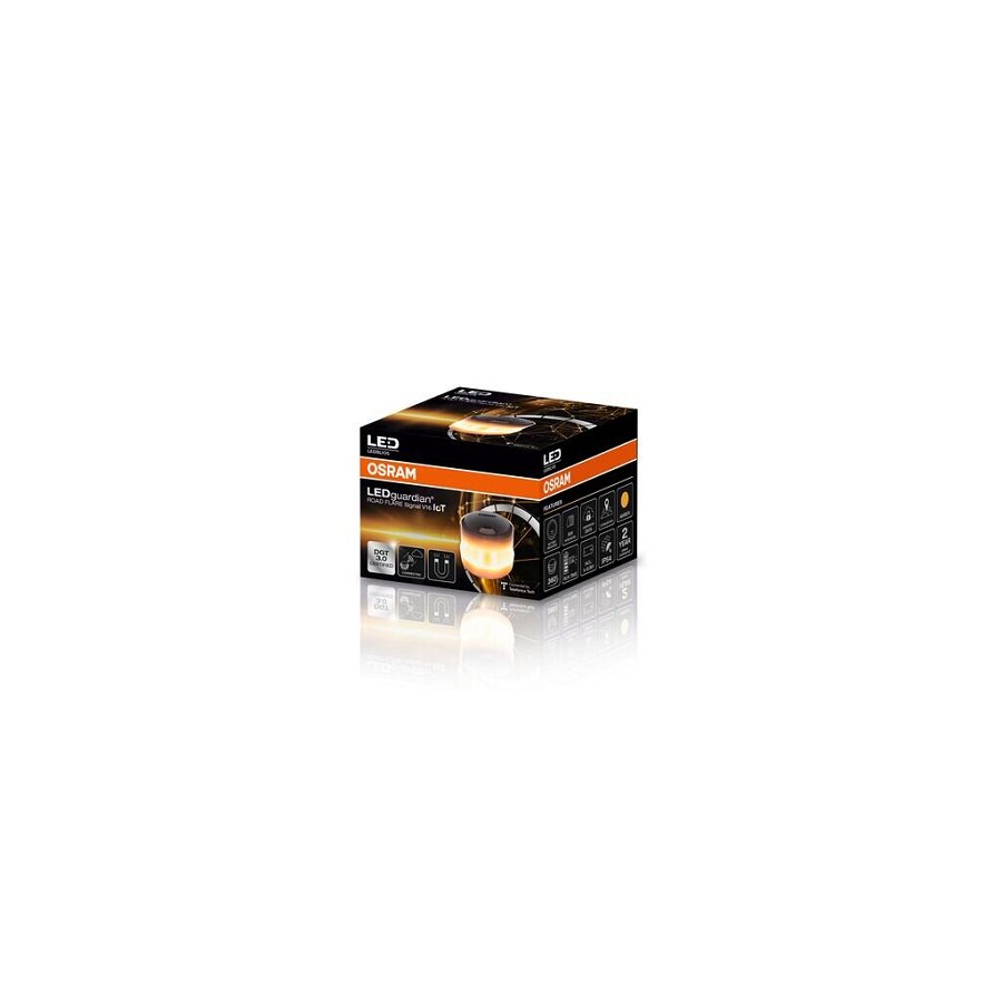 Lampe De Signalisation Connectée Osram Ledguardian Road Flare Signal V16 Iot