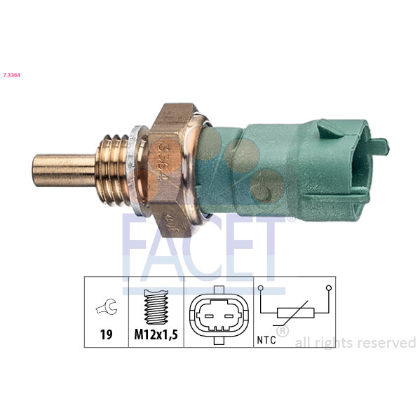 Sonde De Température Du Carburant Facet 7.3364