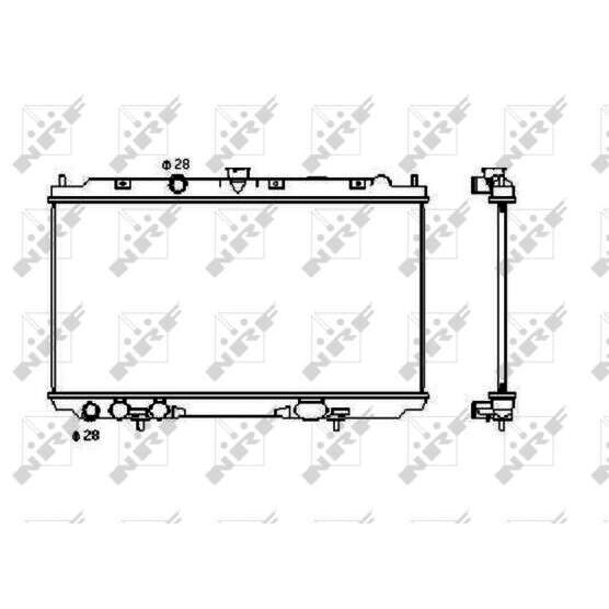 Radiateur Nrf 53427