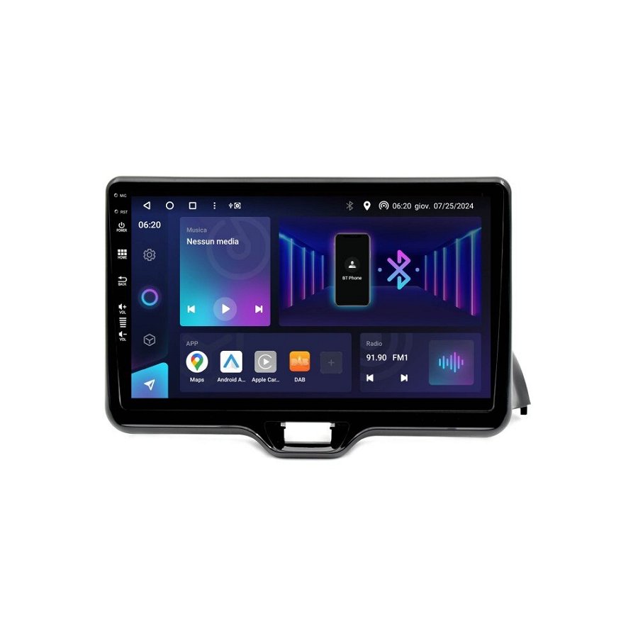 Autoradio Customfit 10,1" Yaris 2021> Dab+ Qled 8c Hdmi Cp Aa - Phonocar
