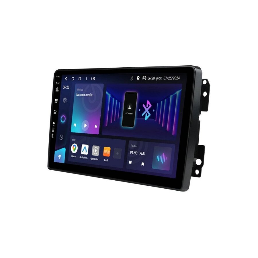Autoradio Customfit 10,1"fiat 500l 12>16 Dab Qled 8c Hdmi Cp Aa - Phonocar