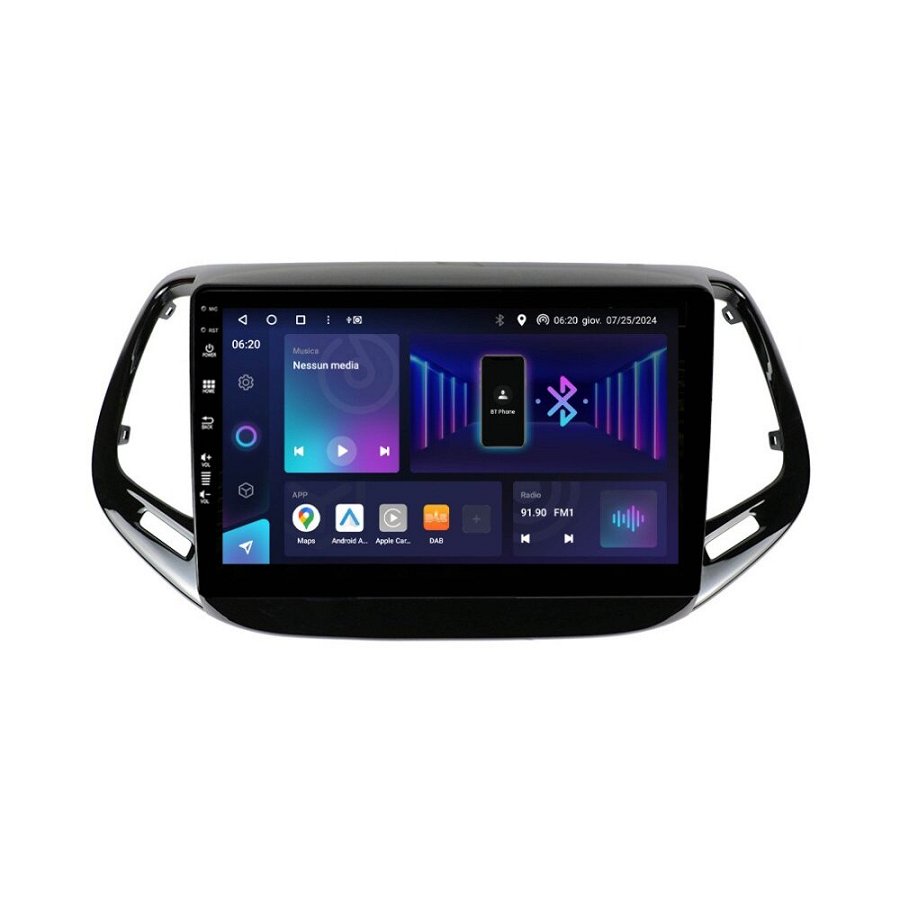 Autoradio Customfit 10,1" Compass 17>20 Dab+ Qled 8c Hdmi Cp Aa - Phonocar