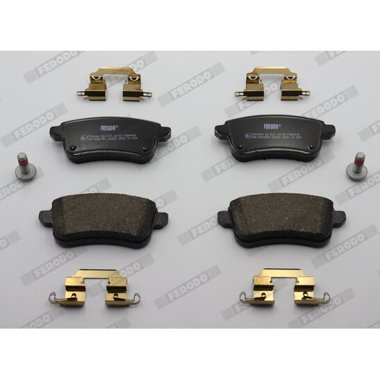 FERODO Kit de plaquettes de frein, frein &agrave; disque  FDB4435