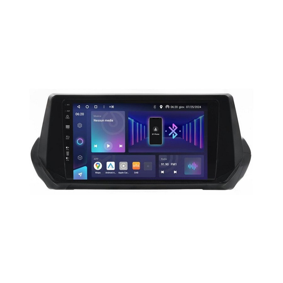 Autoradio Custom Fit 9,0" Peu.2008 20>22 Dab+ - Phonocar