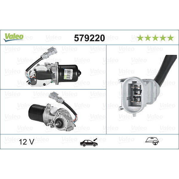 Moteur D'essuie-glace Valeo 579220