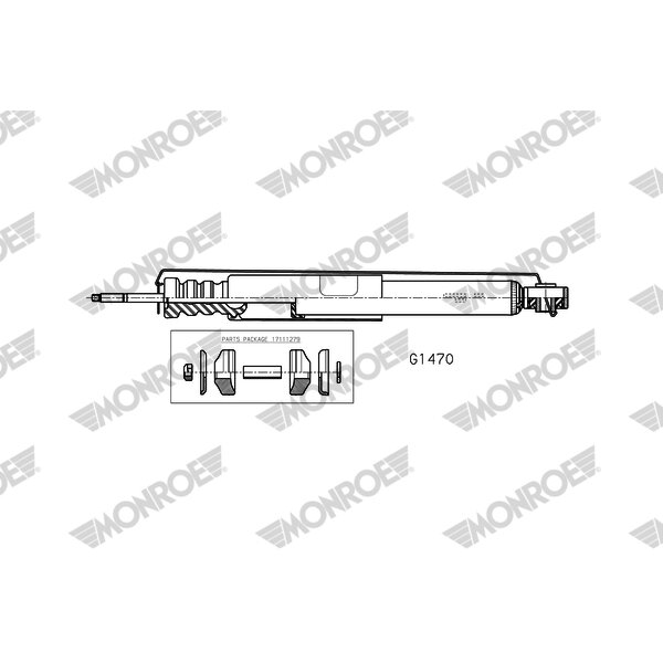 1 Amortisseur Monroe G1470