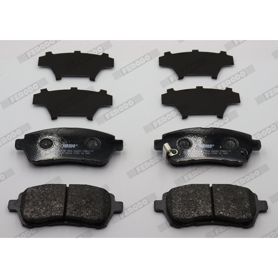 4 Plaquettes De Frein Ferodo Fdb4110