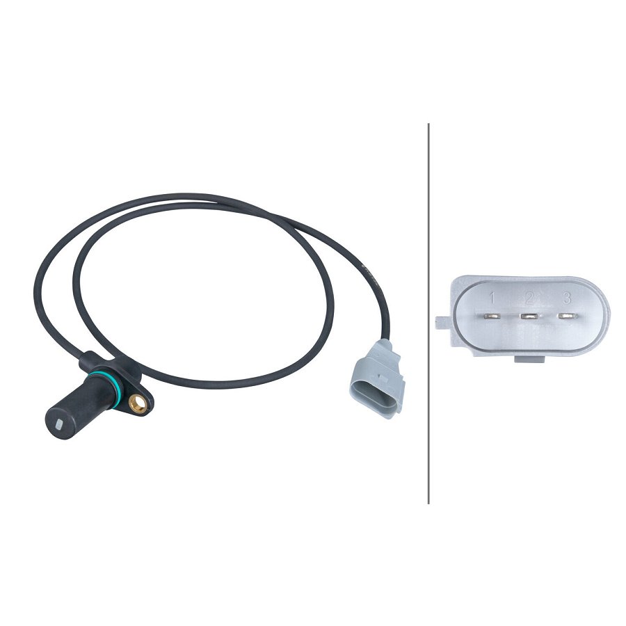 Capteur D'angle, Vilebrequin Hella 6pu 009 167-261