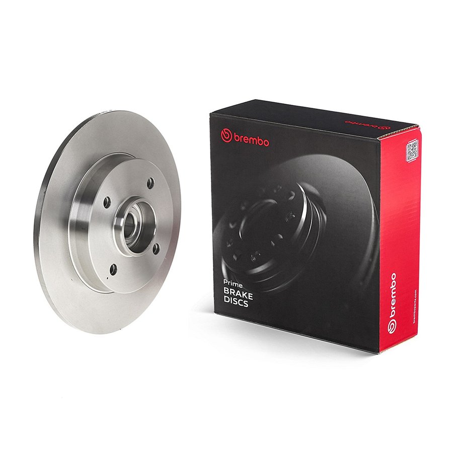 1 Disque De Frein Avec Roulement Brembo 08.9512.17