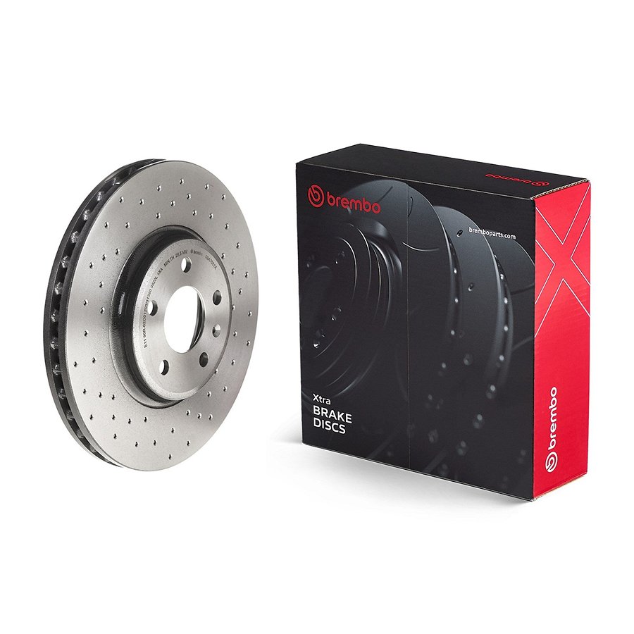 1 Disque De Frein Brembo Xtra Vernis Uv 09.a758.1x