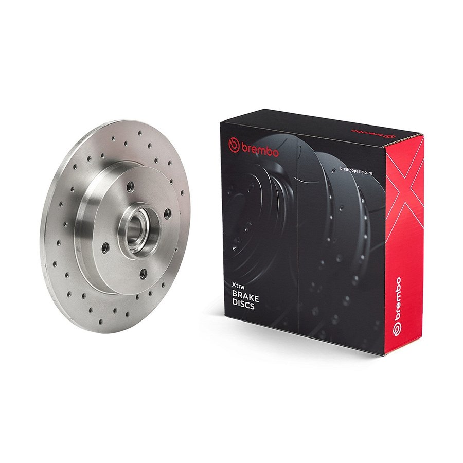 1 Disque De Frein Brembo 08.9512.2x Xtra
