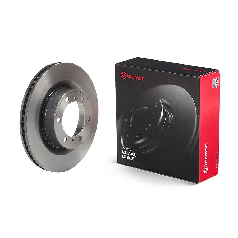 1 Disque De Frein Brembo 09.e529.11 Vernis Uv
