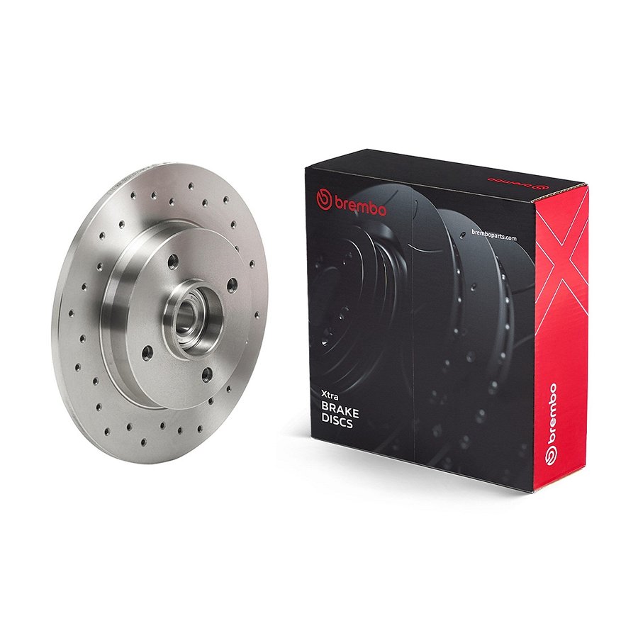 1 Disque De Frein Brembo 08.9512.1x Xtra