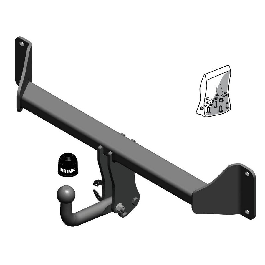 Attelage Démontable Avec Outil Brink 595300