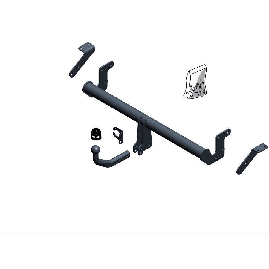 Attelage Démontable Avec Outil Brink 644500