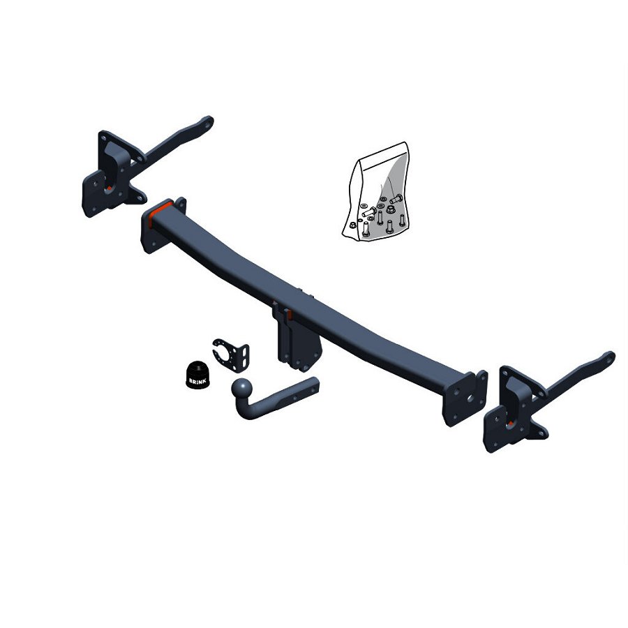 Attelage Démontable Avec Outil Brink 4001900