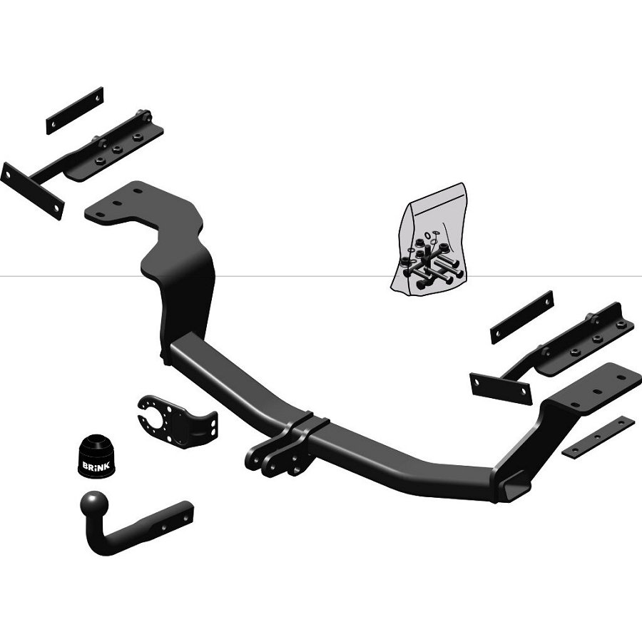 Attelage Démontable Avec Outil Brink 493700