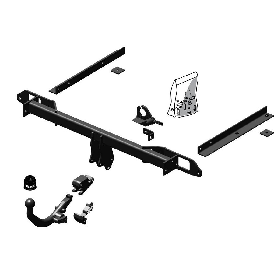 BRINK Attelage ''col De Cygne'' D&eacute;montable Sans Outils  569700