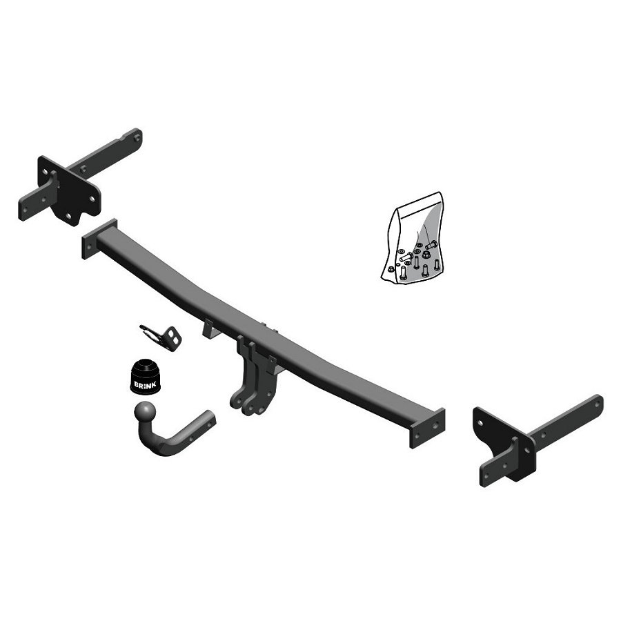Attelage Démontable Avec Outil Brink 608100