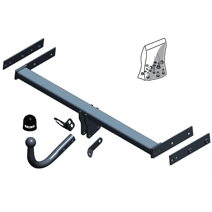 Attelage Démontable Avec Outil Brink 612800