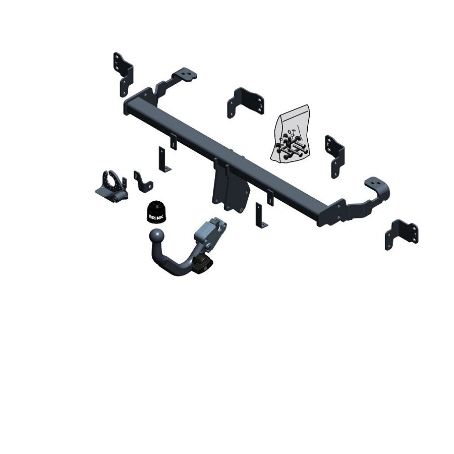BRINK Attelage "col De Cygne" D&eacute;montable Sans Outils  649200