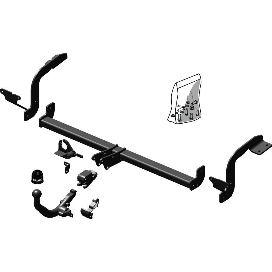 Attelage Démontable Sans Outil Brink 554300