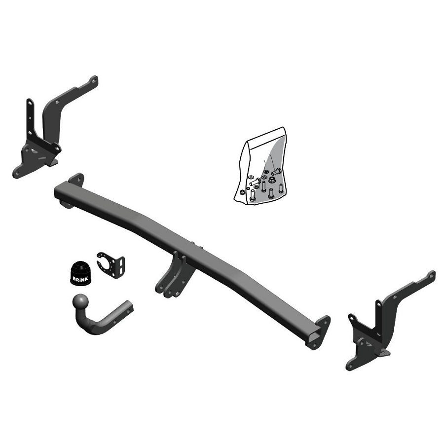 Attelage Démontable Avec Outil Brink 583400