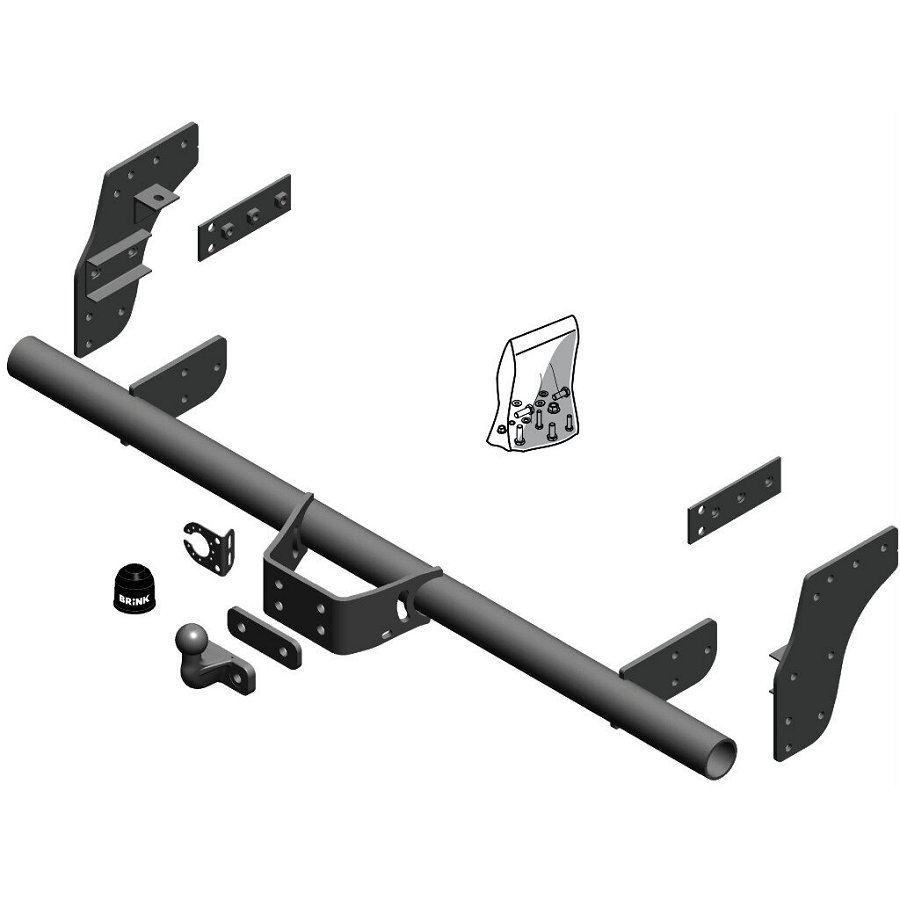 Attelage Boule Démontable Brink 604400