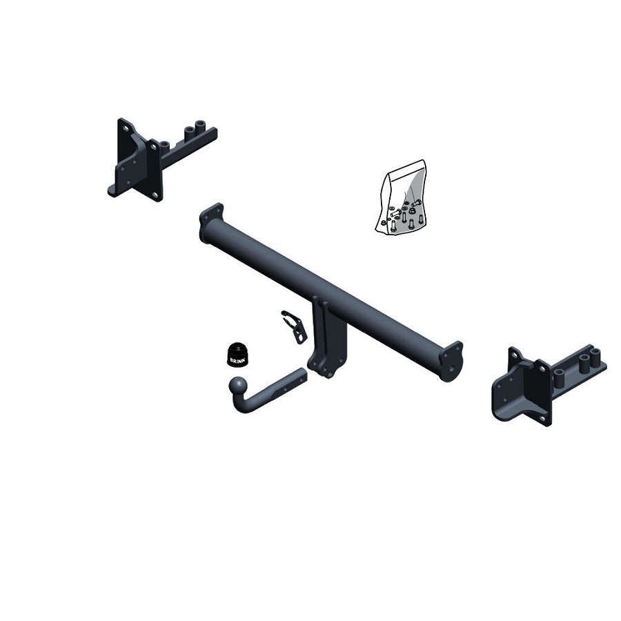 Attelage Démontable Avec Outil Brink 616400