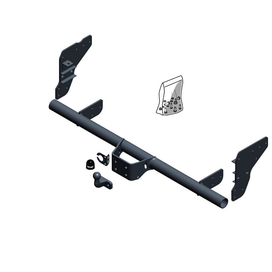 Attelage Boule Démontable Brink 674500