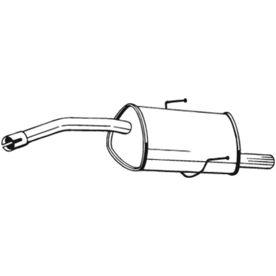 Silencieux Arrière Bosal 100-327