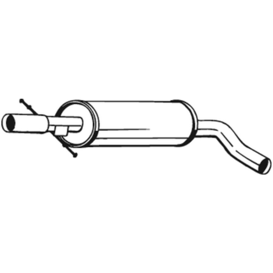 Silencieux Central Bosal 105-505